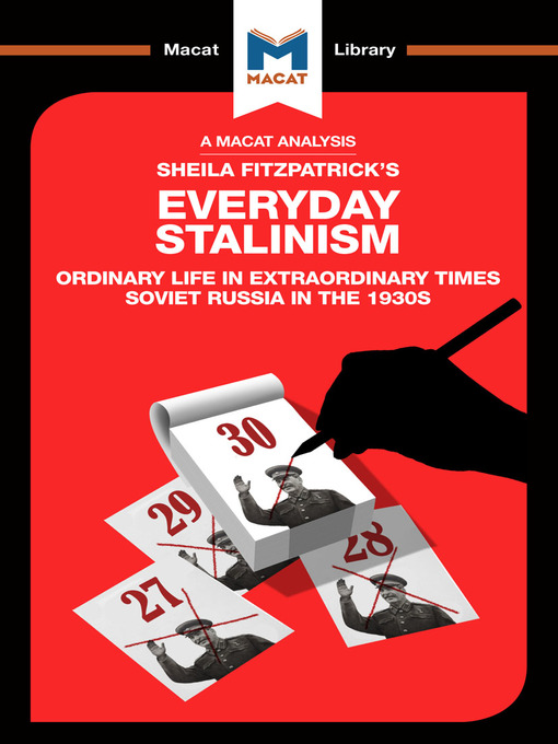 Title details for A Macat Analysis of Everyday Stalinism by Sheila Fitzpatrick - Wait list